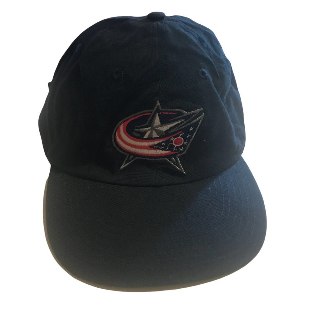 Columbus Blue‎ Jackets Baseball Cap Hat Lightweight One Size Adjustable Strap